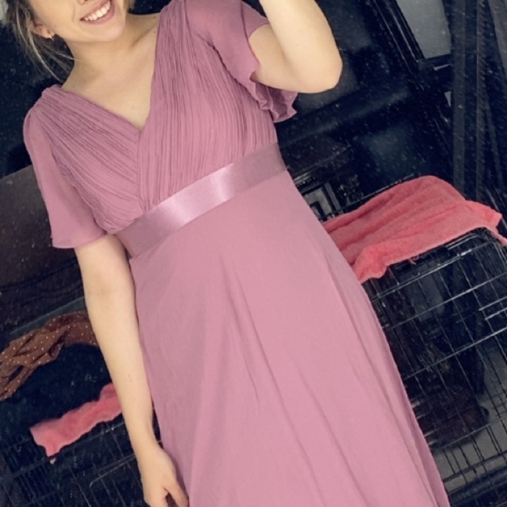 Dusty Rose / Orchid Bridesmaids Dress